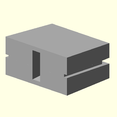 3D printed fader cap for Roland Juno-106 synth